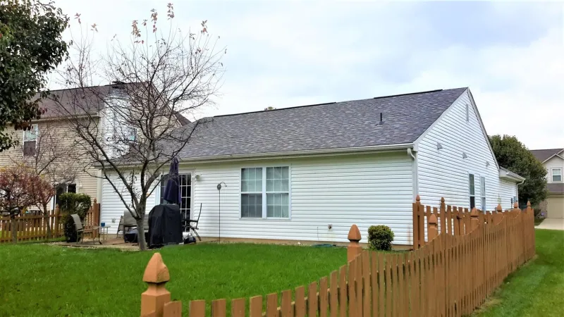 We only use matching ridge caps designed by Owens Corning, along with all new vents and pipe flashings. Also, a new drip edge and gutter apron are installed with all Roof It Forward roofing systems.