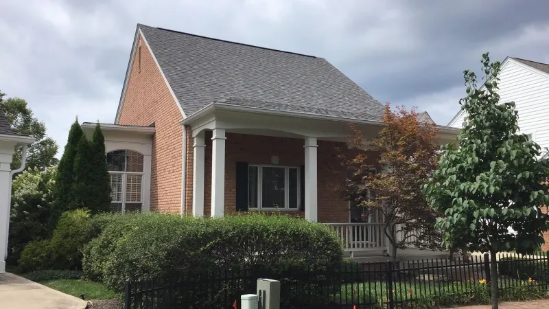 This home's old roof was taken completely off, and a new Owens Corning Duration roofing system was installed.