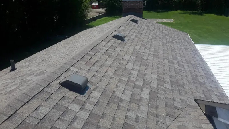 Roof It Forward replaces everything in the roofing system. All shingles, felt, pipe flashing, and vents are removed and replaced. All roofs receive drip edges, gutter aprons, and ice and water protection in the valleys. A special starter shingle is even used around the entire roof.