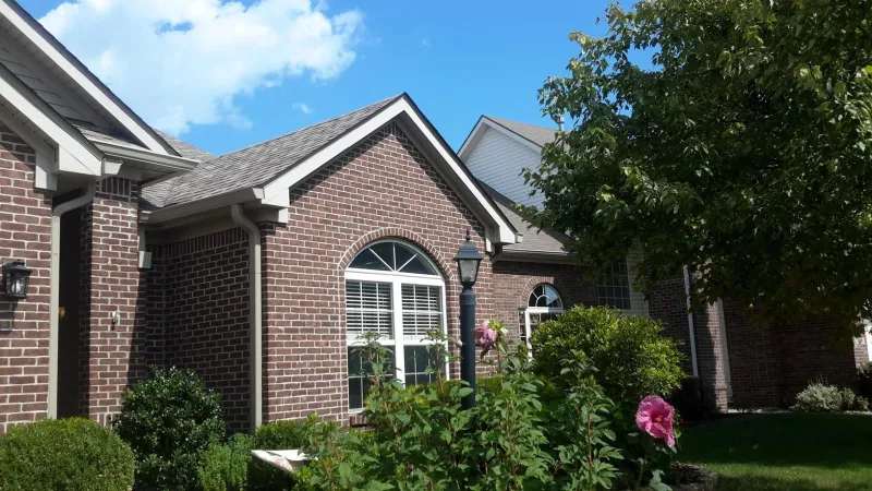 The Sand Dune colored Duration shingles add instant curb appeal to your home. It is subtle yet striking.