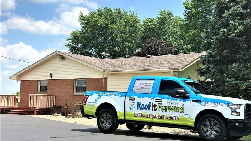 Call or contact Roof It Forward for a free estimate!