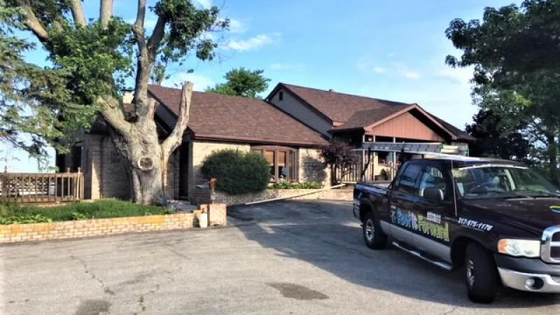 This home's old roof was taken completely off, and a new Owens Corning Duration roofing system was installed.