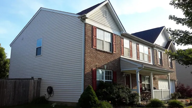 This new roofing system gives this home a complete makeover. The roofing system changes the look completely and adds curb appeal.