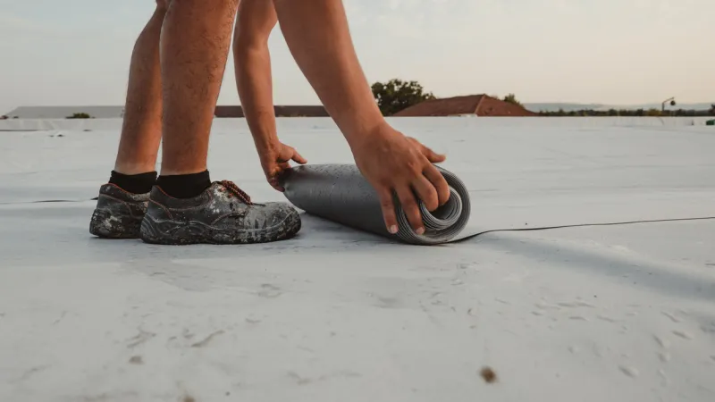 TPO Roof Install by ARAC Roof It Forward