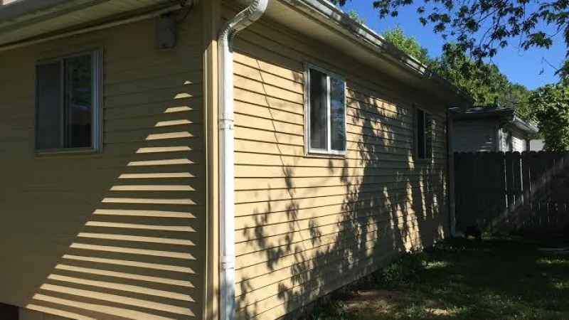 The new siding increased this home's value and makes it the jewel on the street.