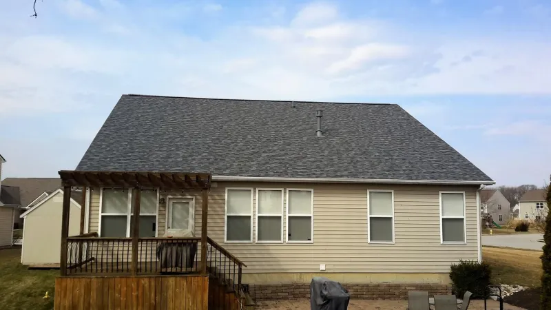 The Owens Corning Duration Shingles are warranted for up to 130 mph wind gusts due to their built-in SureNail Technology strips.