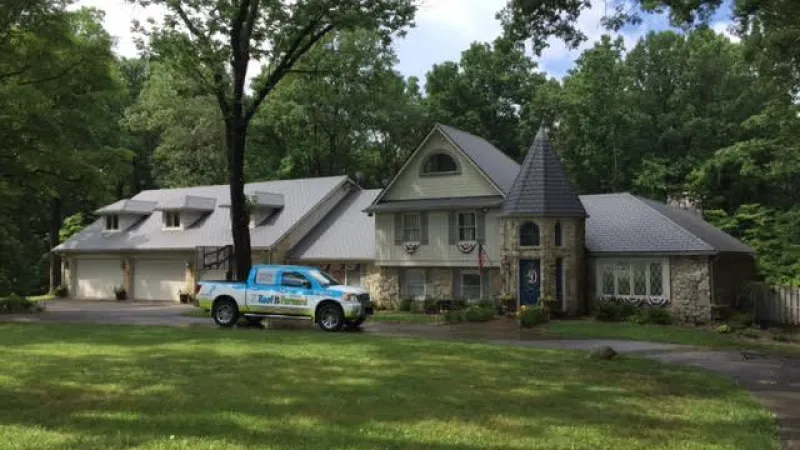 It is hard not to notice this estate home when you pass by.