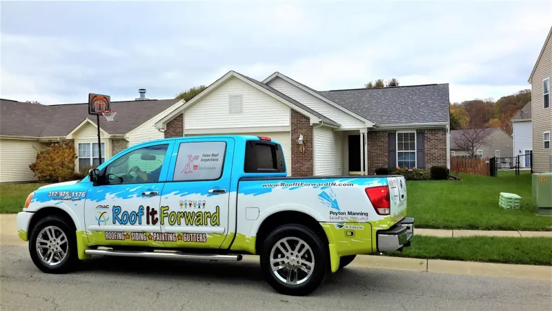 These are Owens Corning Duration Shingles in the Colonial Slate color. A beautiful dimensional roofing design.