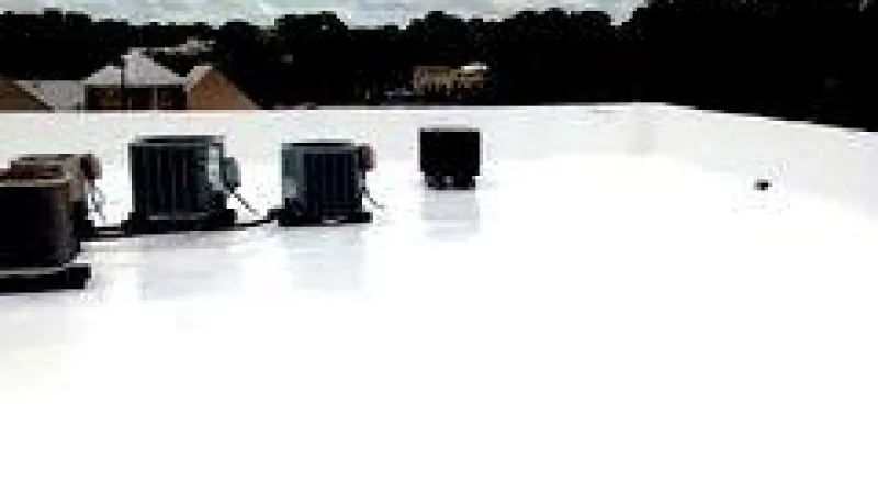 This silicone roof coating is the only coating. It will not break down, and it is highly reflective.