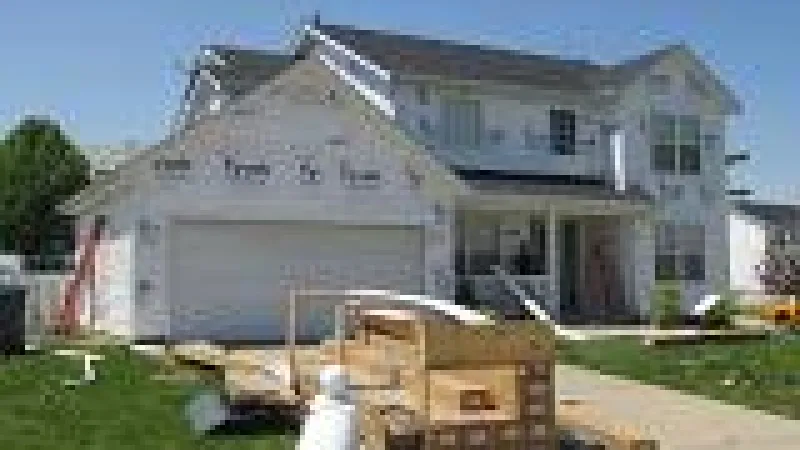 Using a house wrap ensures air and moisture is kept out but allows the home to breath to prevent mold and rot.