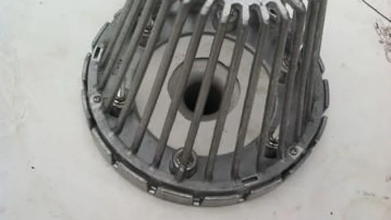 Drain installed to ensure proper drainage.