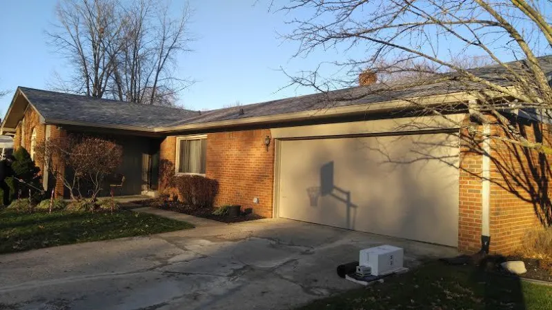 The new roofs for the house and shed were fully funded by the insurance provider. The homeowner paid a $500 deductible.