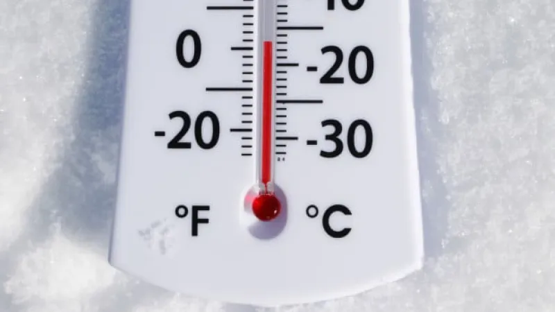 a thermometer