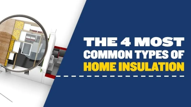 the different types of home insulation
