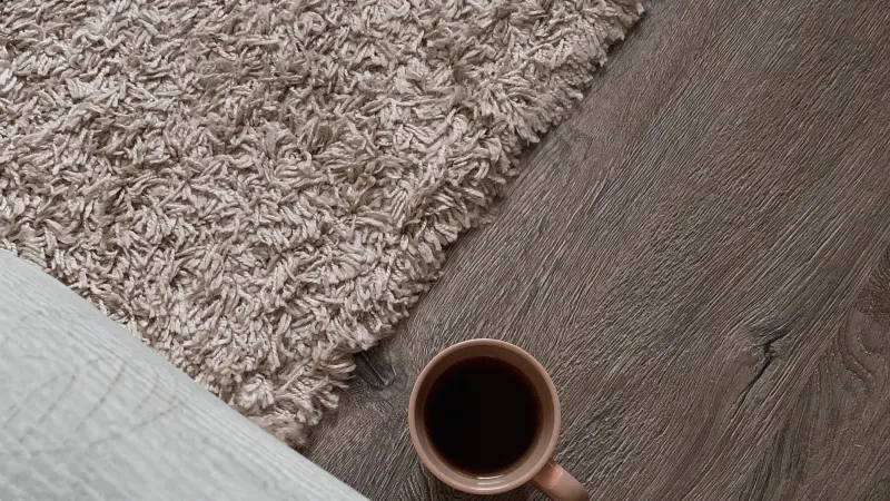 a cup of coffee on a table