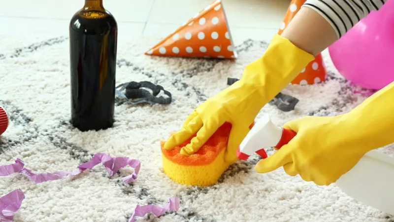 Post-Holiday Party Carpet Cleaning Tips