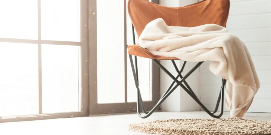 a chair in a room
