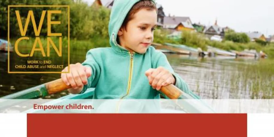 a child on a boat