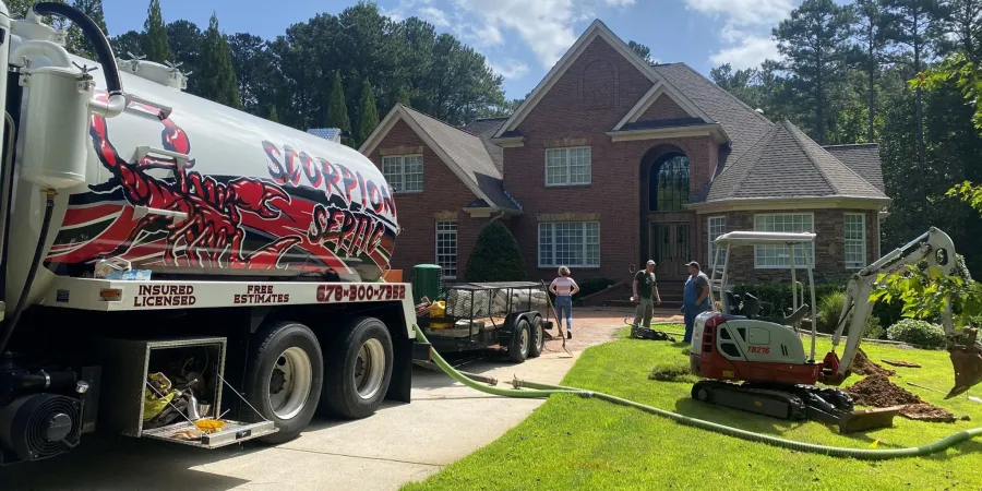 Septic System Pumping Cleaning Scorpion Septic