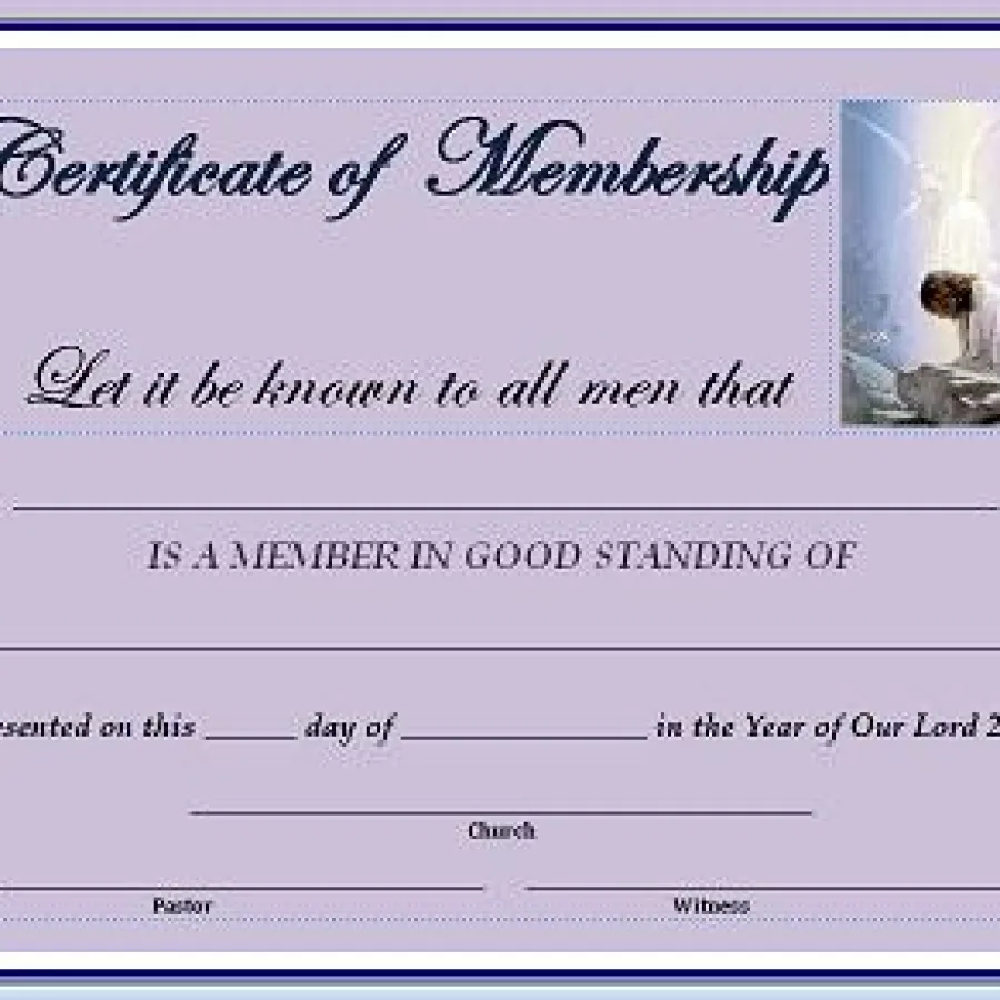 Member Certification
