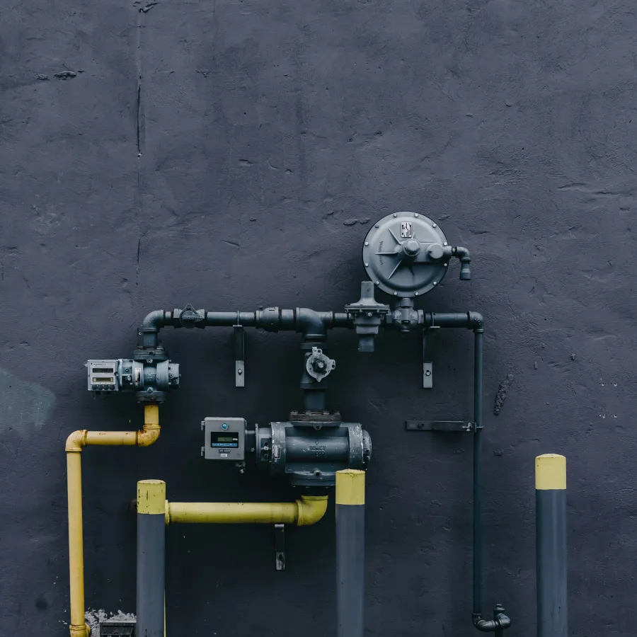 a machine on the concrete