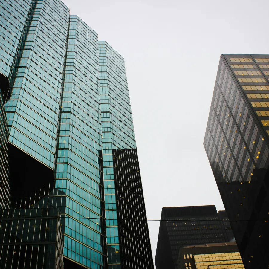 a group of skyscrapers