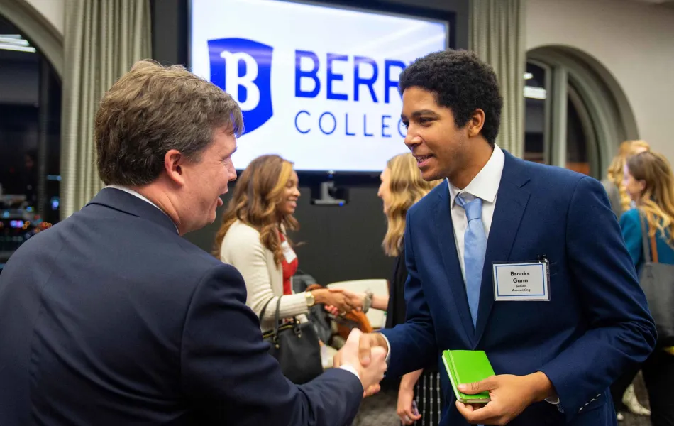 Berry Alumni events networking career center
