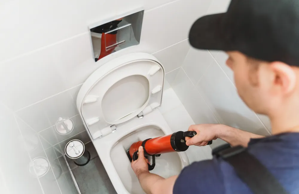 a person pouring a bottle of wine into a toilet