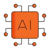 a red square with a black rectangle and a black rectangle with a white rectangle with
