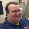 a man wearing glasses