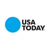 USA Today logo with a blue circle on the left and bold black text spelling USA TODAY on a white background