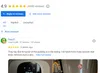 Google review section showing a 4.9 star rating from 4,682 reviews and a customer testimonial with related images.