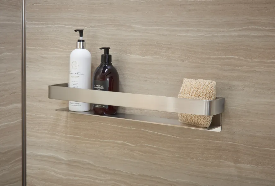 New shower inserts and soap