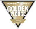 weather stopper golden pledge limited warranty icon