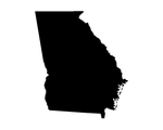 Black abstract background with a white stylized 'U' letter and circular elements creating a modern logo design.