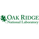 Oak Ridge National Laboratory logo with a green oak leaf and text on a transparent background