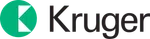 Kruger logo featuring a green circle with a white geometric K shape and the word Kruger in black text