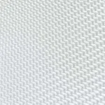 Close-up of beige woven fabric texture with a natural, basket-weave pattern and soft fibers.