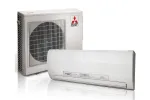 a white and black heater