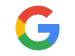 Colorful Google logo with red, yellow, green, and blue segments forming a stylized capital G