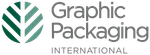 Graphic Packaging International logo with segmented green circular design and grey text.