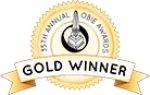 Obie Awards Gold Winner badge