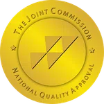 a yellow circular logo