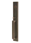 a white rectangular object with a handle