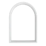 Infinity from Marvin white round top window
