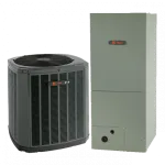 a white computer tower