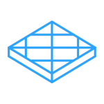 a black and white logo