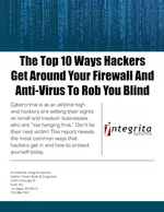Top 10 ways hackers bypass firewalls and antivirus to target small and medium businesses in cybersecurity report