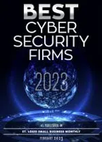 Best cyber security firms 2023 with futuristic digital globe on dark blue background