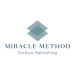 Miracle Method logo with overlapping diamond shapes and text for surface refinishing company